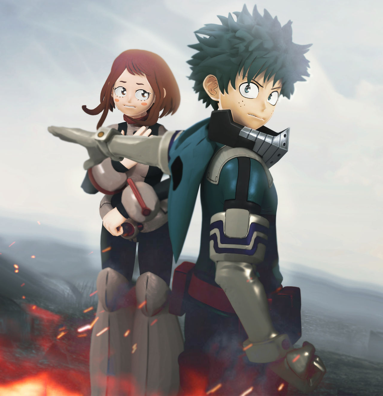 Izuku Midoriya X Ochako Uraraka Bnha Dekuocha By Ochacolate Uraraka On Deviantart