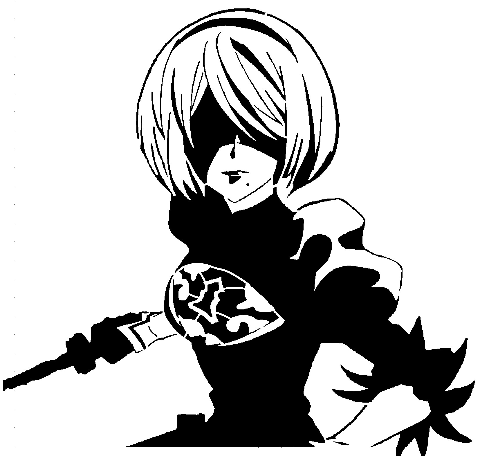 2b stencil 2 by LongQuang on DeviantArt