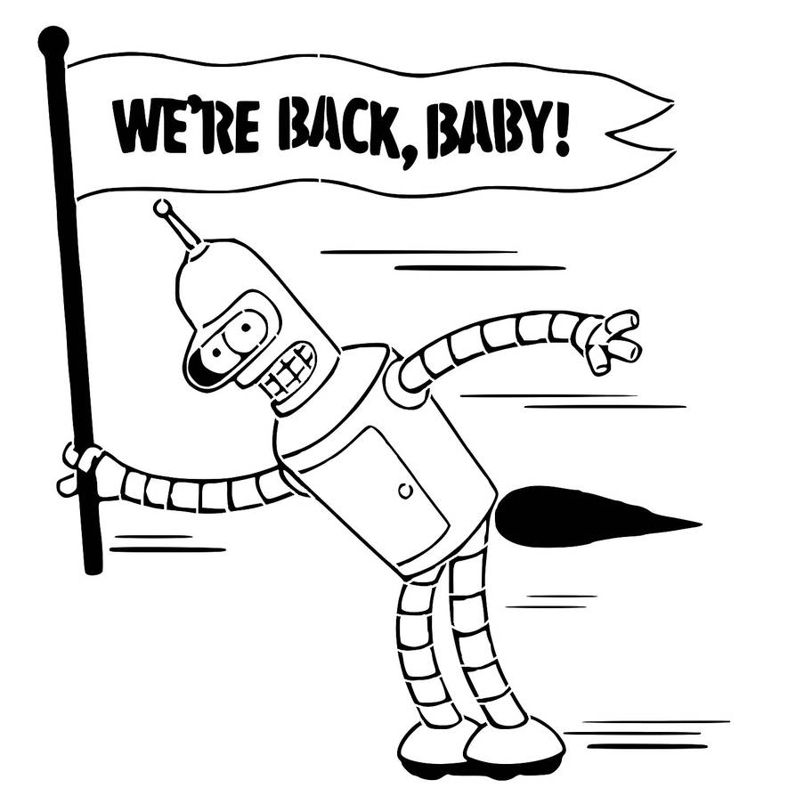 Bender Stencil 2 By LongQuang On DeviantArt