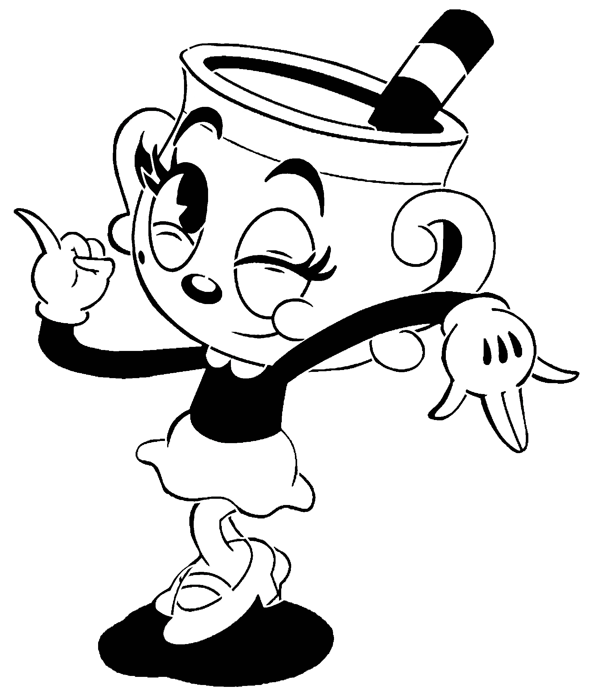 The Cuphead Show Ms Chalice by fnafmangl on DeviantArt