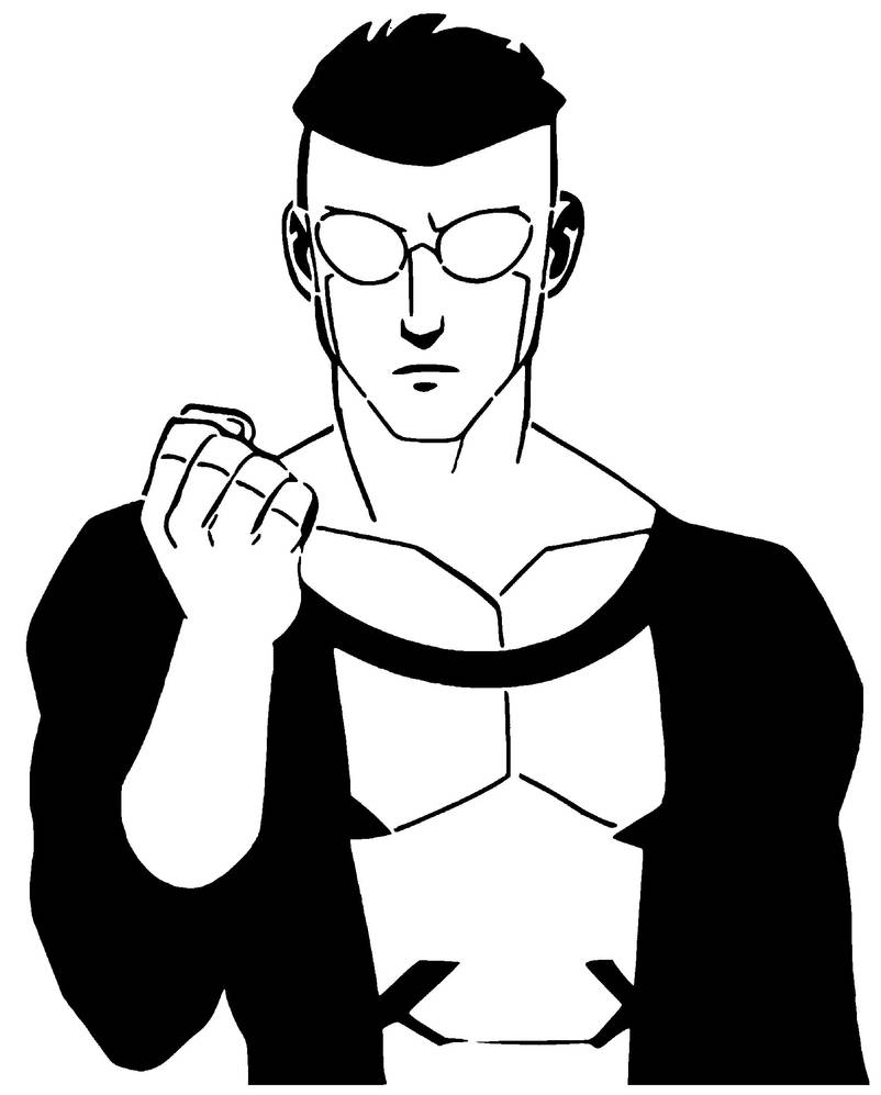 Invincible Stencil By LongQuang On DeviantArt invincible-stencil-by-longquang-on-deviantart
