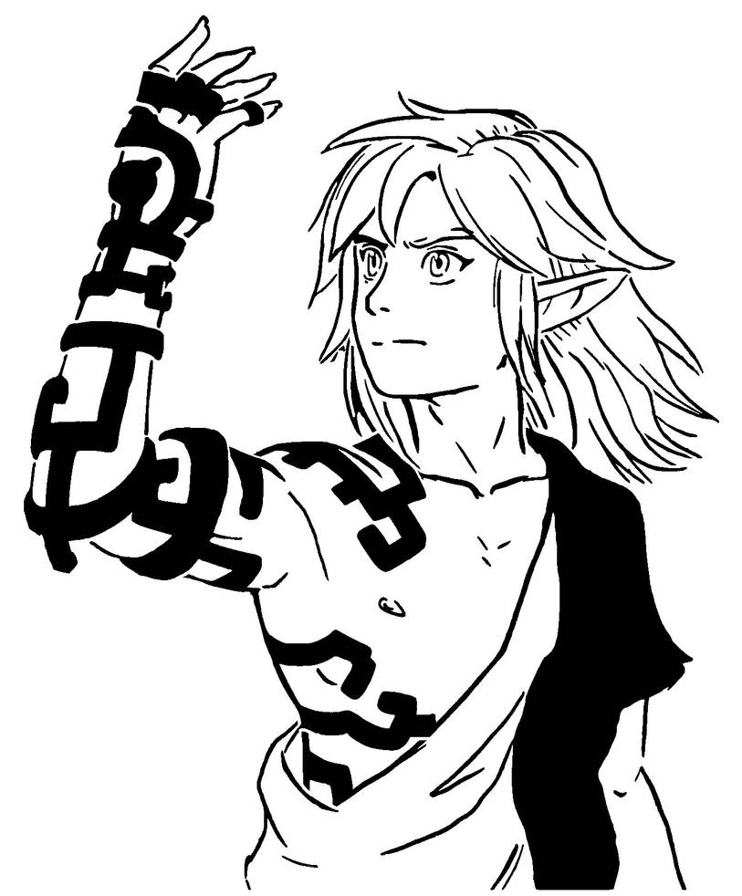 Link Stencil By LongQuang On DeviantArt