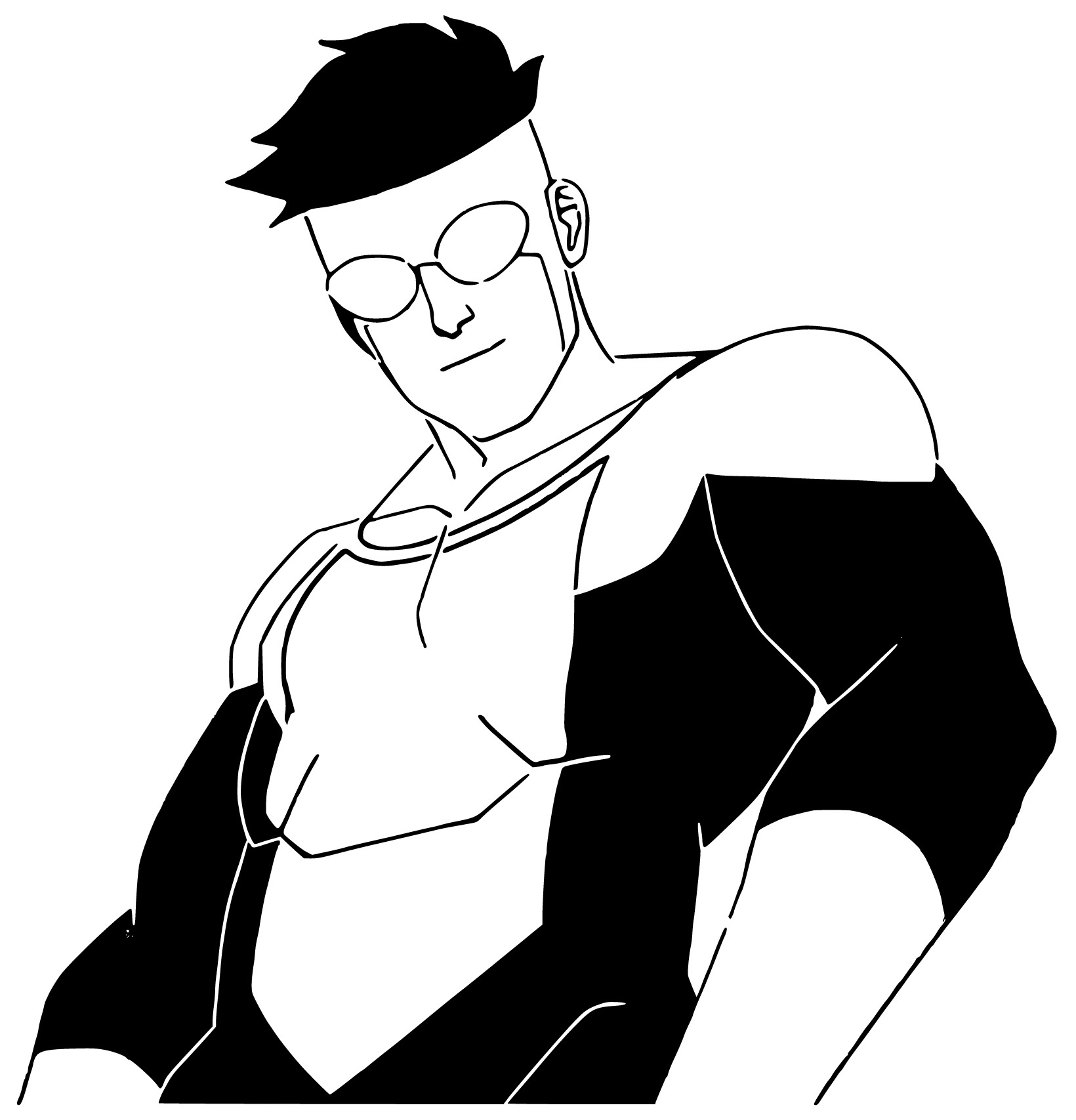 Invincible stencil 2 by LongQuang on DeviantArt