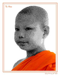 novice monk - thailand