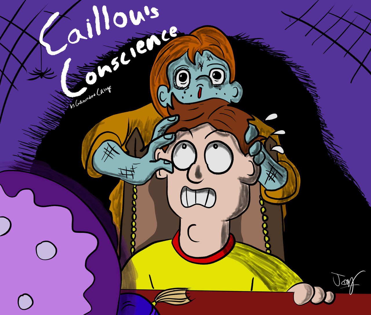 Calliou's Conscience by JarenToonStudios on DeviantArt