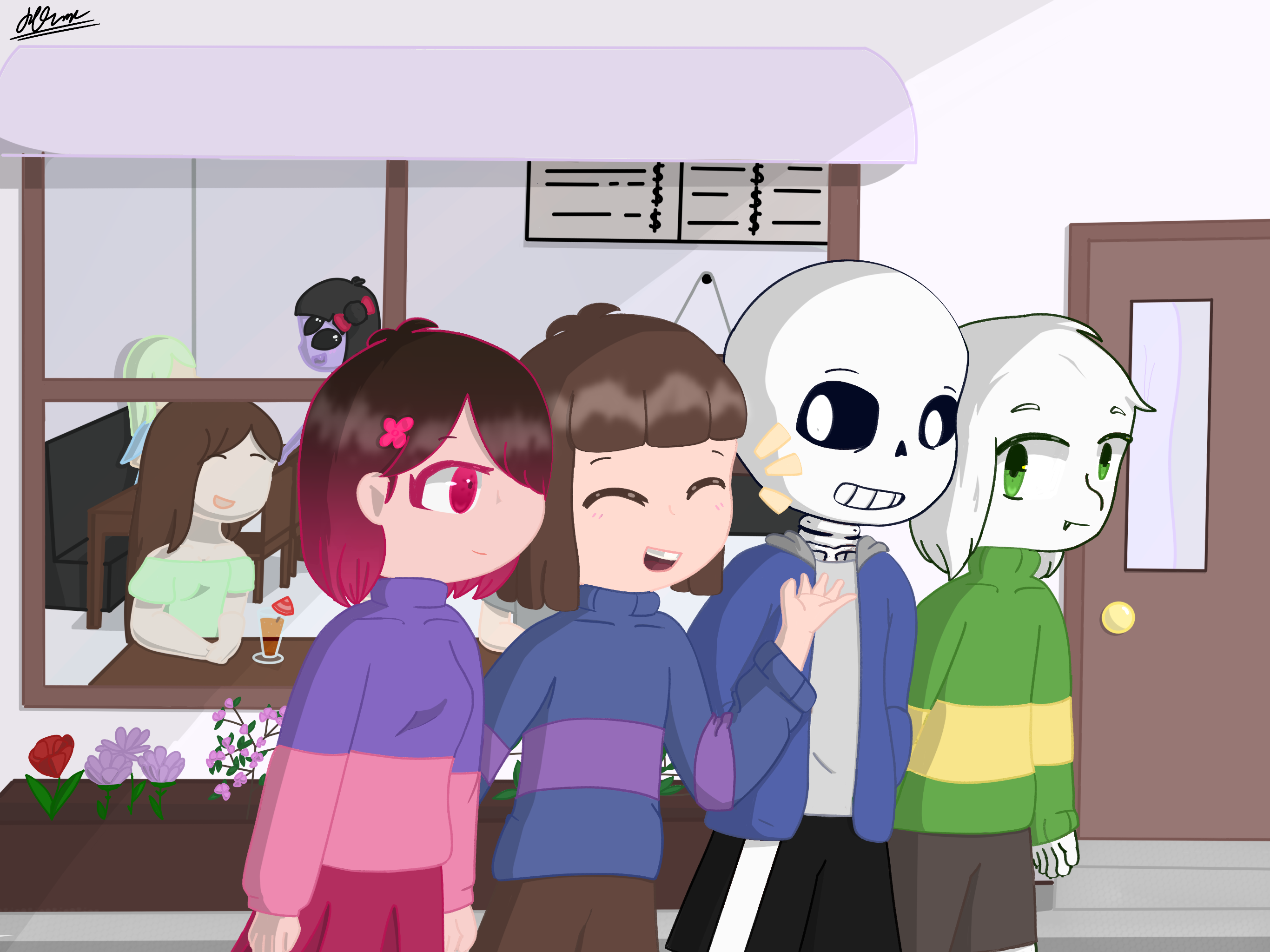 Glitchtale fanart by MidnightGloom1 on DeviantArt