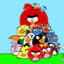 Angry Birds Big Setup Again!!!! Wallpaper