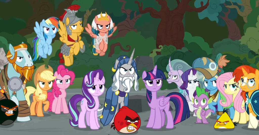 (Fan Art) Red and Friends ready to The battle by BrunoMilan13 on DeviantArt