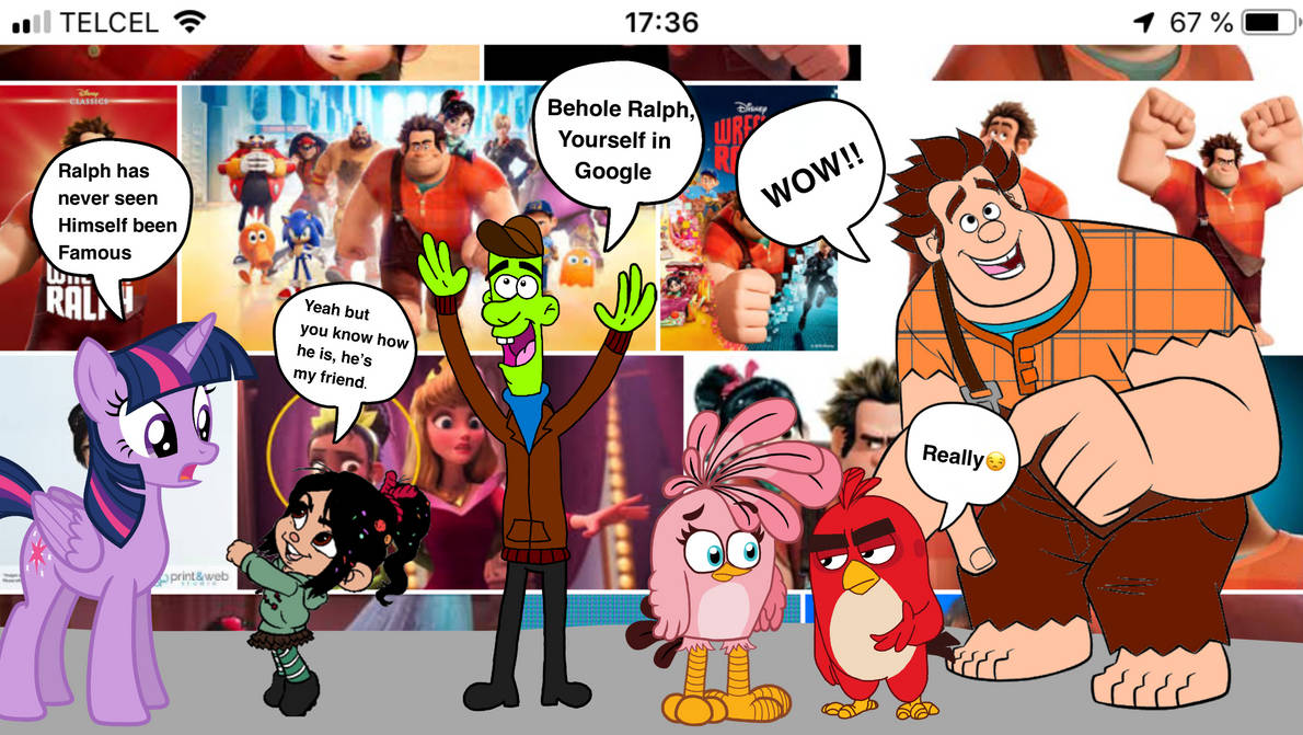 (R) Ralph in Google by BrunoMilan13 on DeviantArt