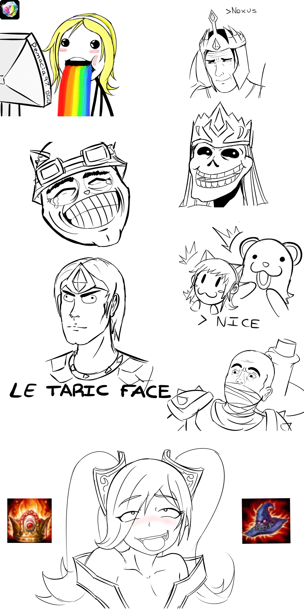 LoL Reaction Faces