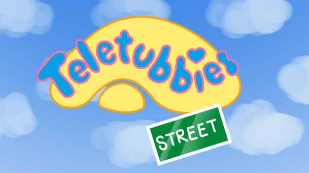 teletubbies street by Pink-leo-art on DeviantArt