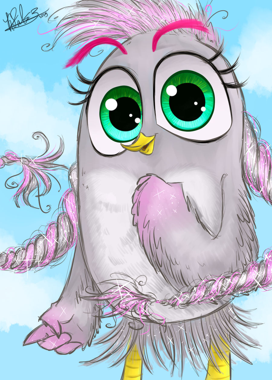photo Angry Birds 2 Red And Silver Romance silver from the angry birds movie 2 by