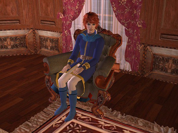 Eliwood Fire Emblem Sims by Prince-Stephen