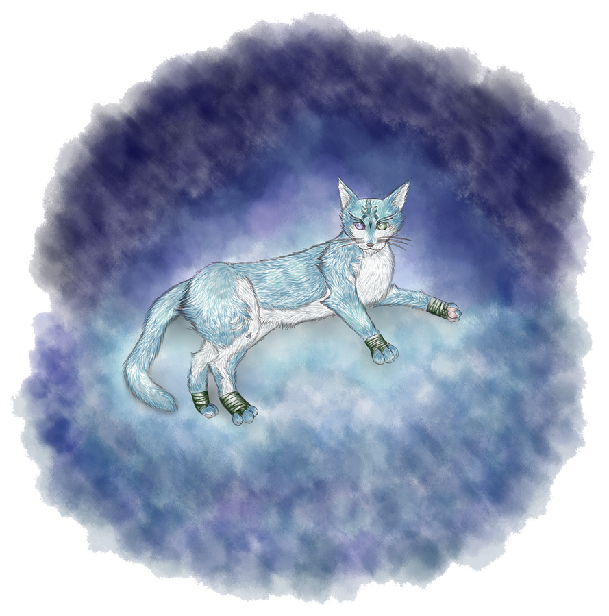 Ranulf in his cat form by Prince-Stephen on DeviantArt