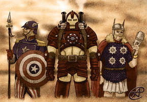 Steampunk Avengers