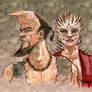 Kinski and Shuna Sassi