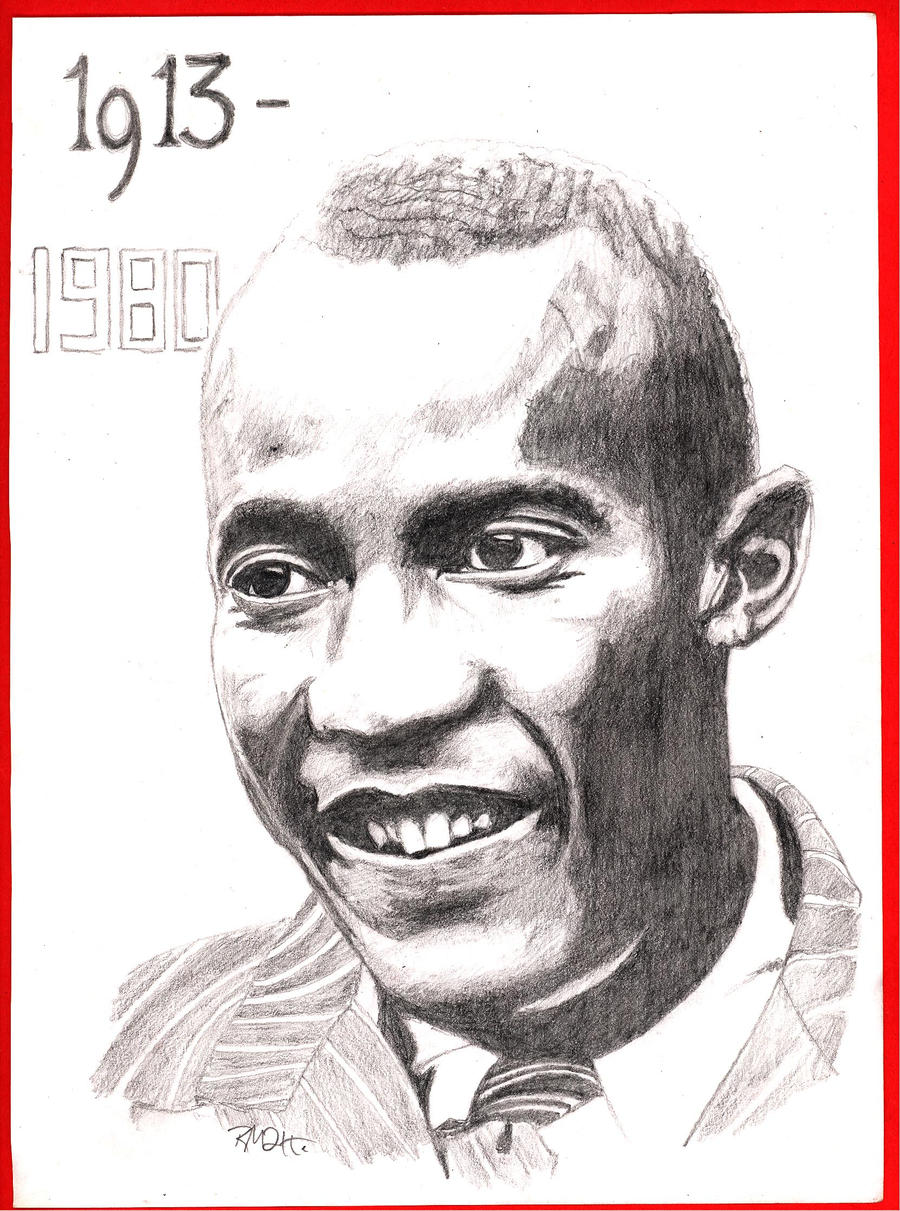 Jesse Owens by guntherzero on DeviantArt