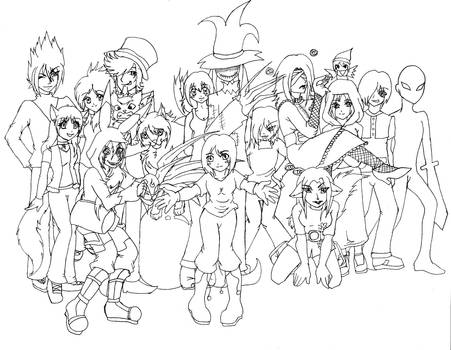 Inkling Party Group picture by ReD-HearT-DroP