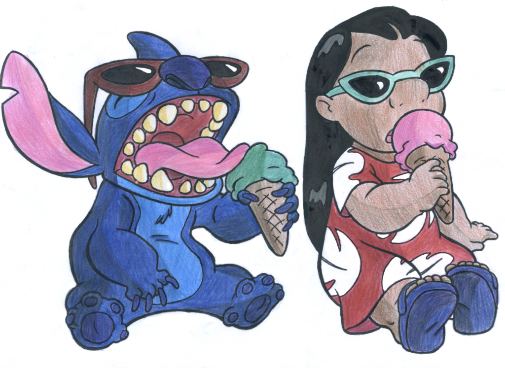 Lilo+Stitch Colour Practice 2