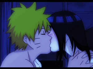 NaruHina KISS