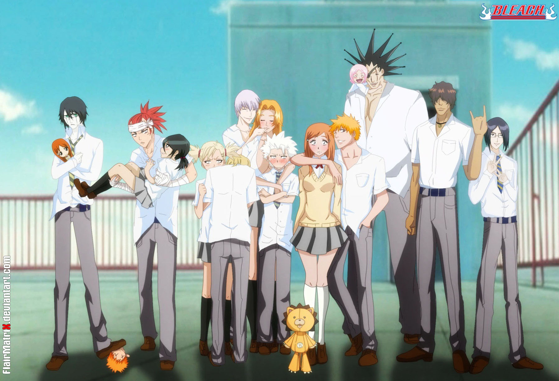 Bleach couples by FlairMatriX on DeviantArt