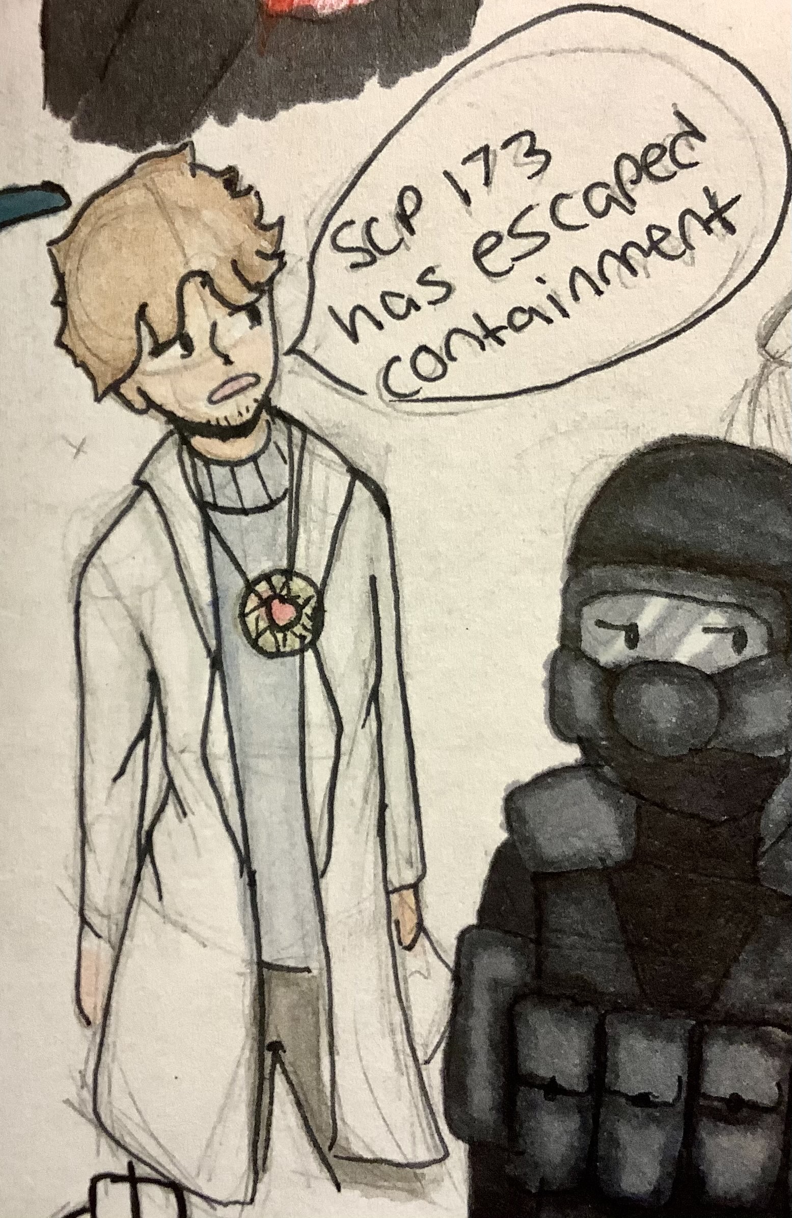 Scp Fan SCP fanart by OddballAmongOddballs on DeviantArt