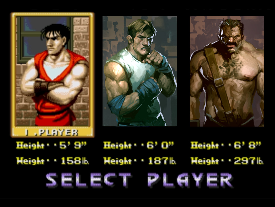 Final Fight Playable Characters by dollarcube on DeviantArt