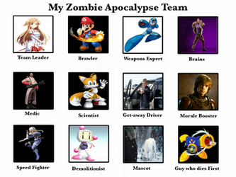 My Zombie Apacolypse Team