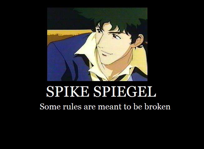 Spike Spiegel Poster 3