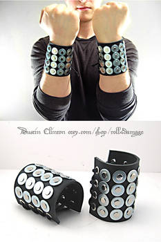 Studded Leather Cuffs