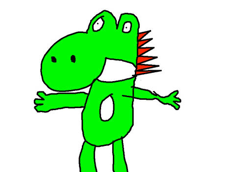 Crappy Yoshi Drawing