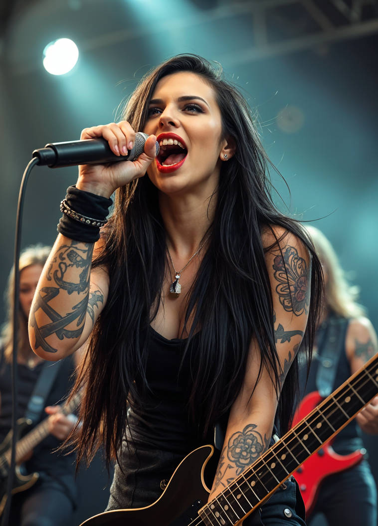 Angry Metal Singer The Heavy Metal Singer by stgbr on DeviantArt