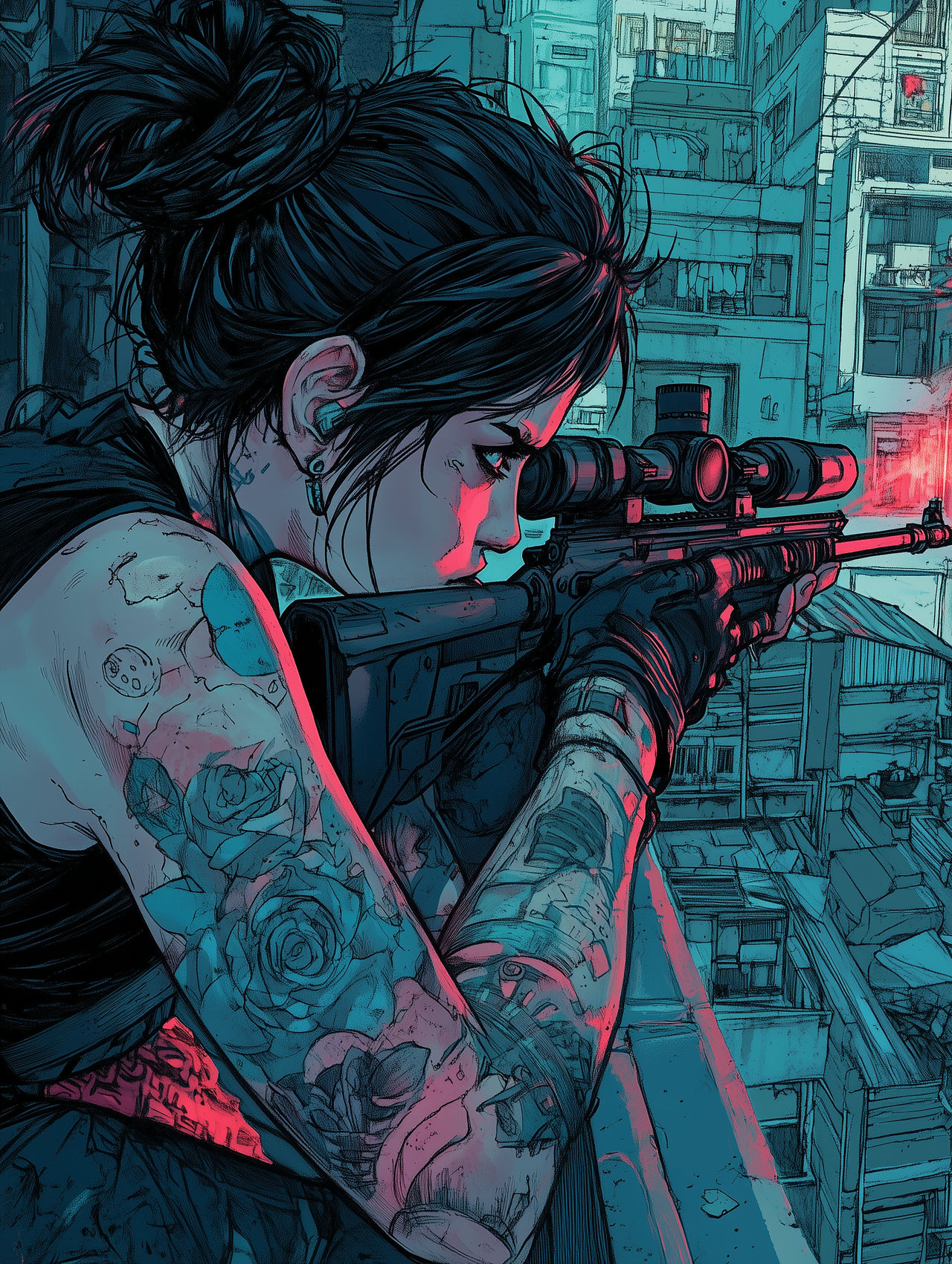 Assassin Graphics Assassin, Graphic Novel Style by stgbr on DeviantArt