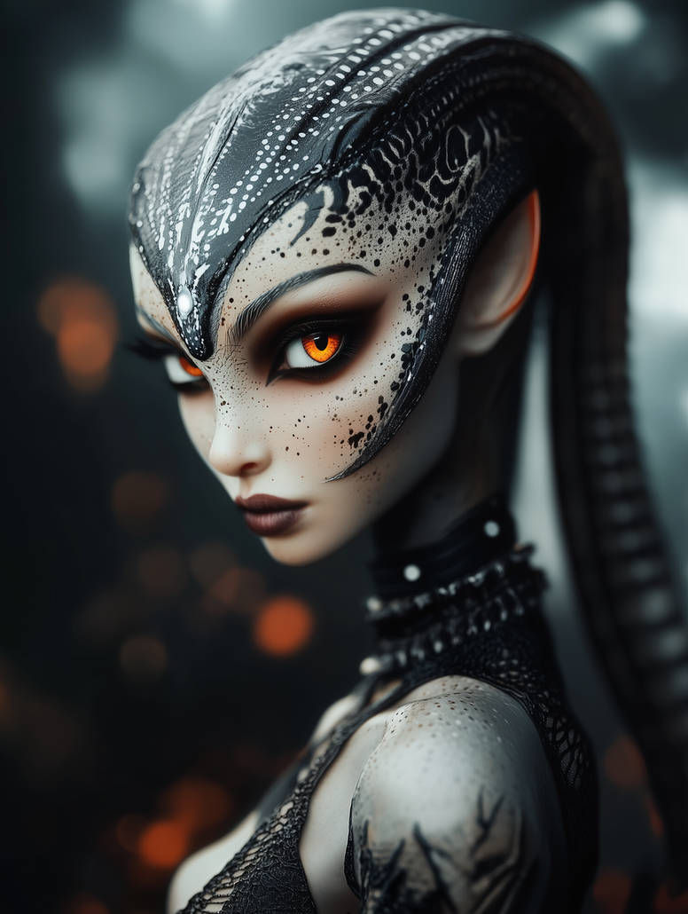 Female Alien Races Deviantart Alien Female by stgbr on DeviantArt