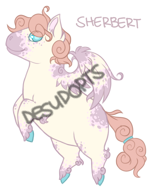 Pony Adoptable - Sherbert OPEN