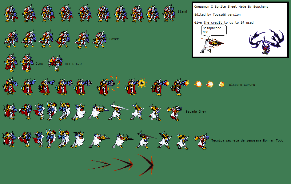 Mecha Sonic 8Bits Sprite Sheet by BowchersPrincipal on DeviantArt