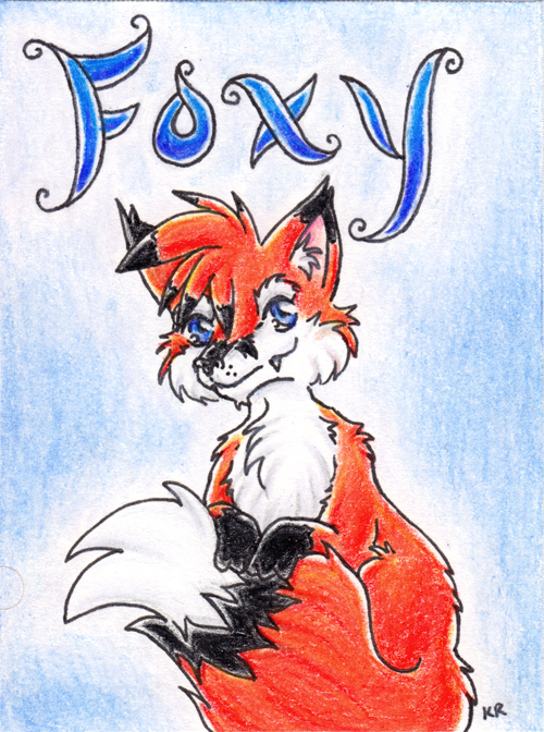 Foxy Badge Commission