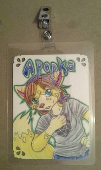 Apopka Badge Sample Laminated