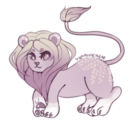 Lavender Lion Adopt {Open}