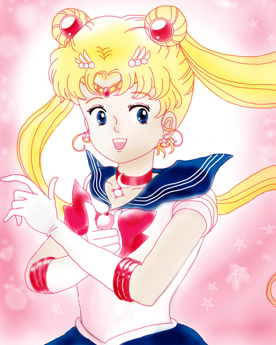Sailor Moon By Timide Fille On Deviantart