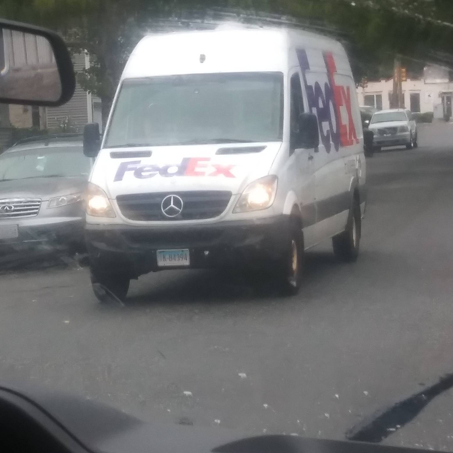Fedex Mercedes Van