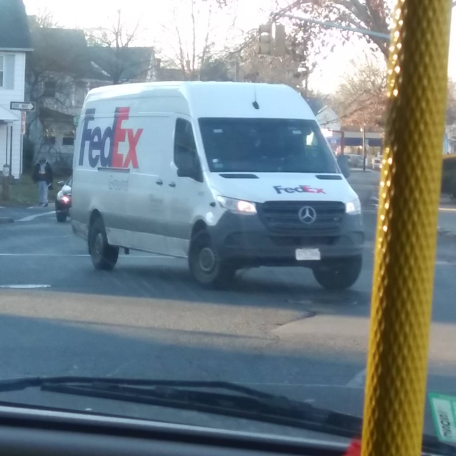 Fedex Mercedes Van