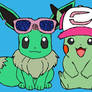 Zombie Eevechu - Hats Day