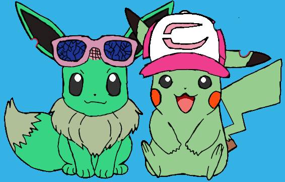 Zombie Eevechu - Hats Day