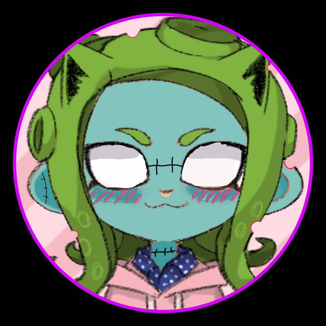 Zombie Octoling Jigglypuff 2 (PFP)