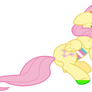 Zombie Scare: Fluttershy Vector
