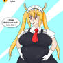 Fat dragon maid