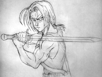 Future Trunks (Pencilmade) by Kaio-Silva