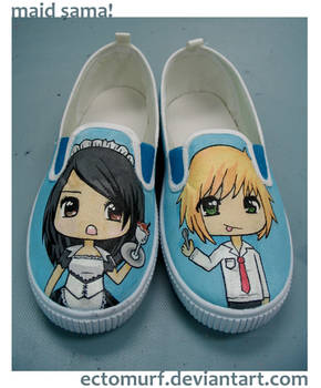 Maid Sama Custom Kicks