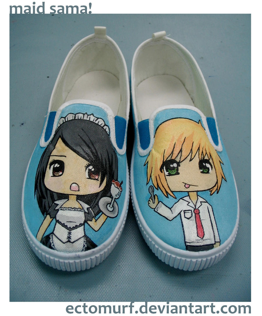 Maid Sama Custom Kicks